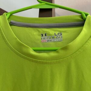 Under Armour Green HeatGear Shirt